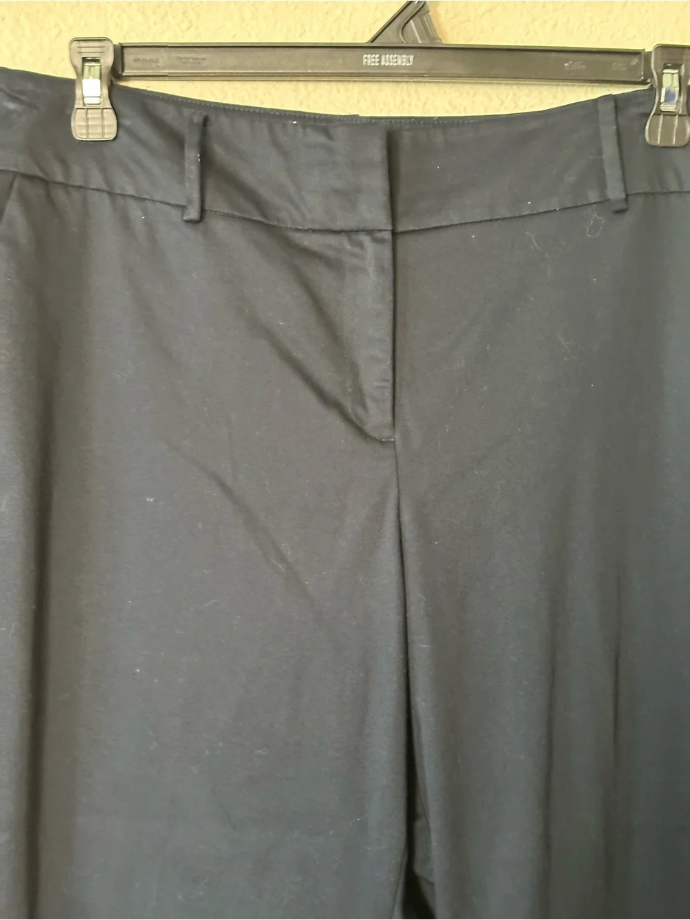 Ann Taylor Classic Women's Black Dress Pants size 14/ NWOT 1108 - Picture 2 of 3